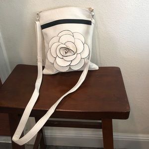 White Flower bag